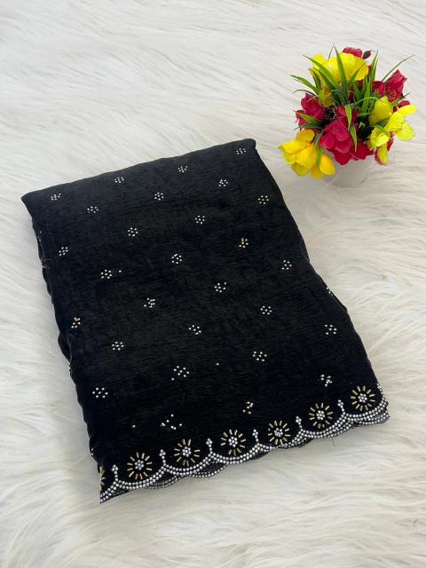 Dazira Premium Party Wear Chiffon Indian saree wholesale