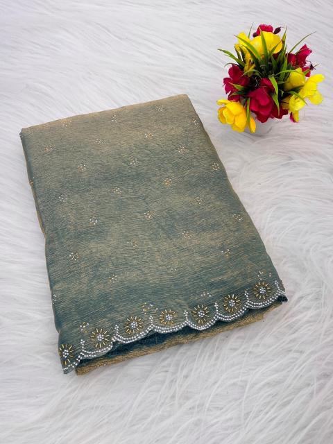 Dazira Premium Party Wear Chiffon Indian saree wholesale