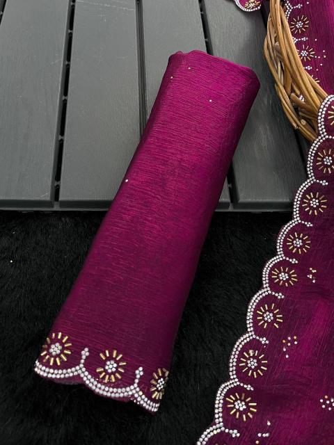 Dazira Premium Party Wear Chiffon Indian saree wholesale