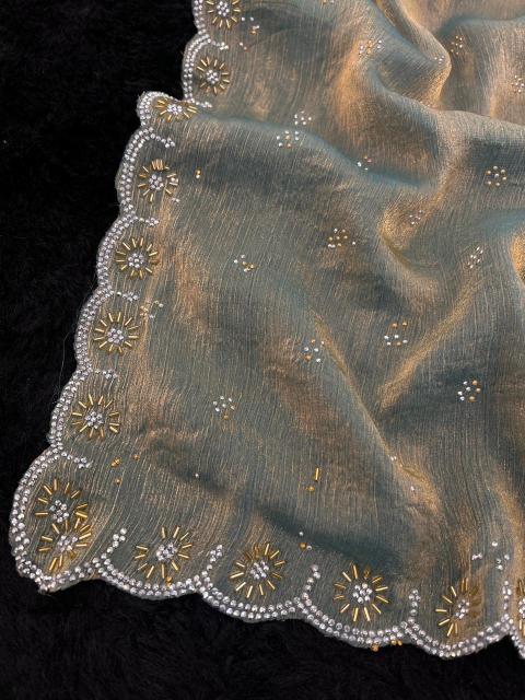 Dazira Premium Party Wear Chiffon Indian saree wholesale