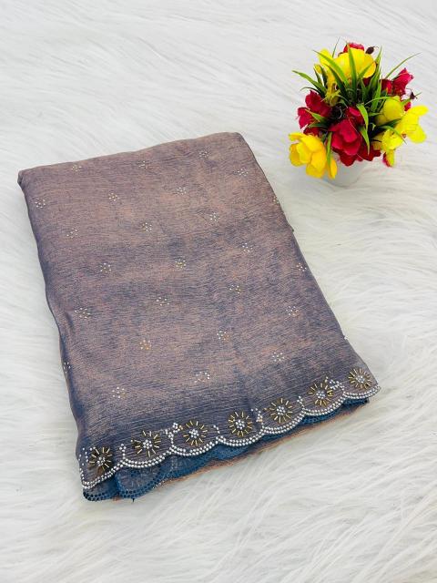 Dazira Premium Party Wear Chiffon Indian saree wholesale