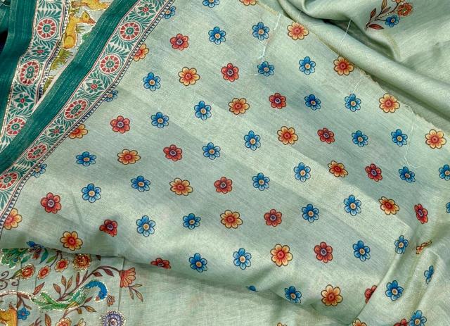 Dazira Premium Tissue Linen Saree wholesalers in Pune