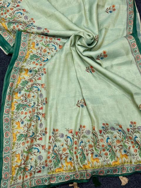 Dazira Premium Tissue Linen Saree wholesalers in Pune