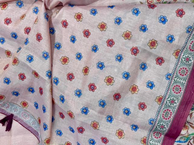Dazira Premium Tissue Linen Saree wholesalers in Pune