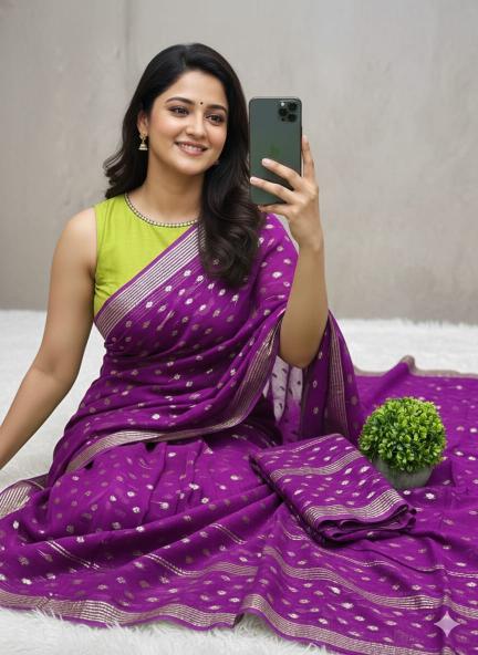 Dazira Pure Viscose Georgette wholesale sarees from india