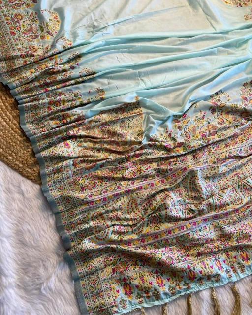 Dazira Rajwadi Pashmina Silk Bulk saree purchase in Surat