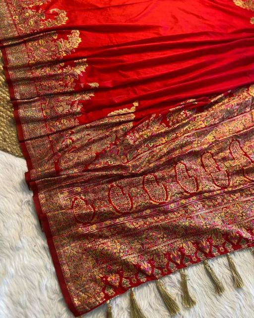 Dazira Rajwadi Pashmina Silk Bulk saree purchase in Surat