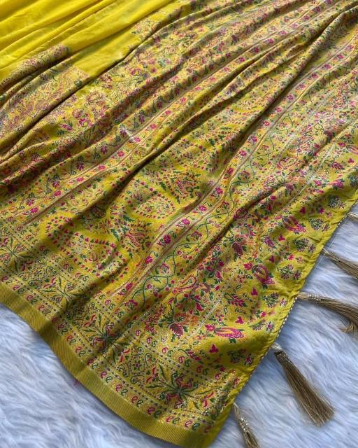 Dazira Rajwadi Pashmina Silk Bulk saree purchase in Surat