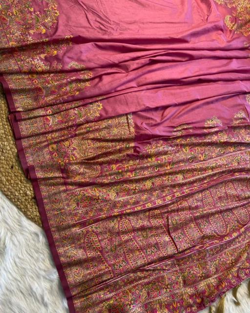 Dazira Rajwadi Pashmina Silk Bulk saree purchase in Surat