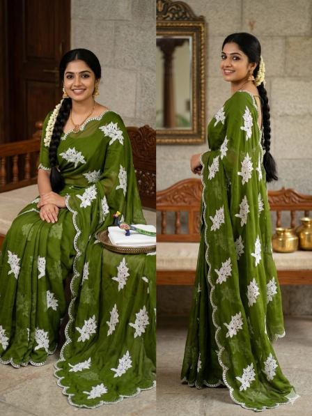 Dazira Rangoli silk Saree manufacturers in Mumbai