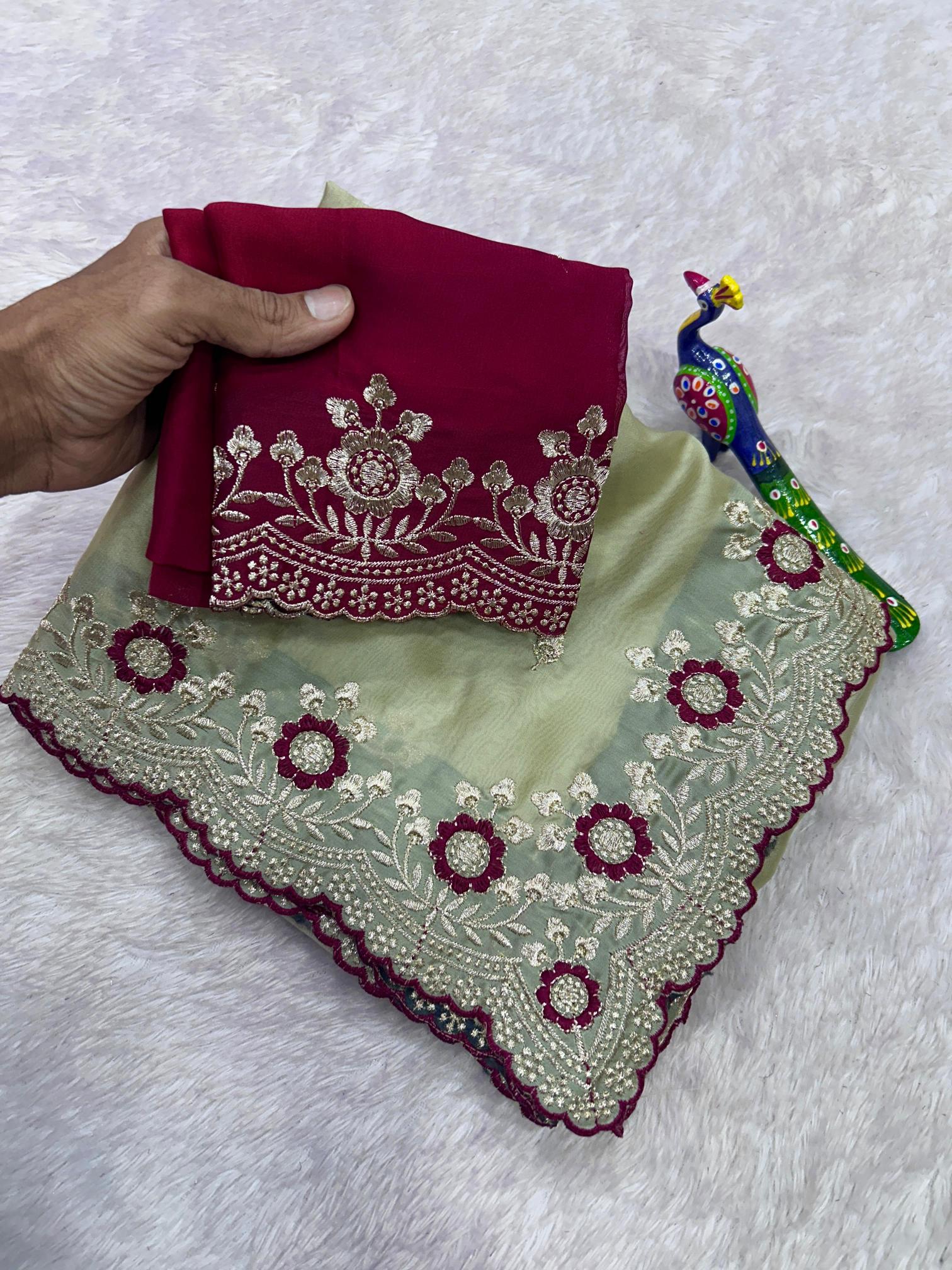 Dazira Rangoli silk Saree suppliers in Bangalore