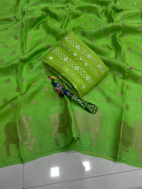Dazira Russian Creap Silk Kolkata wholesale saree market prices