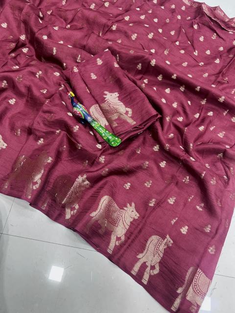 Dazira Russian Creap Silk Kolkata wholesale saree market prices