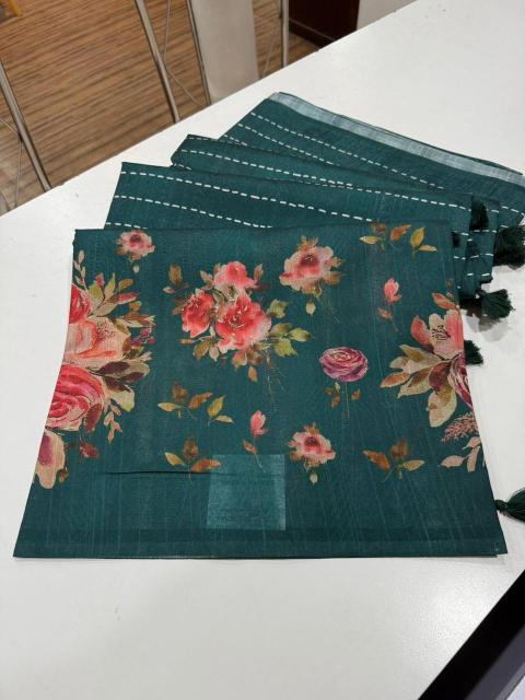 Dazira smooth tussar Bulk saree suppliers