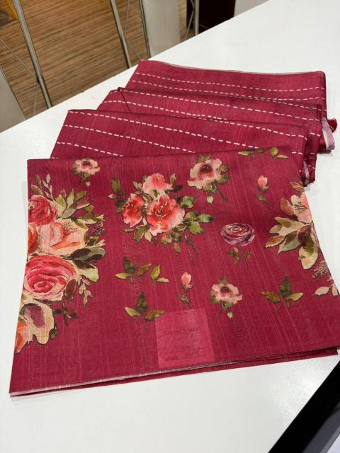Dazira smooth tussar Bulk saree suppliers