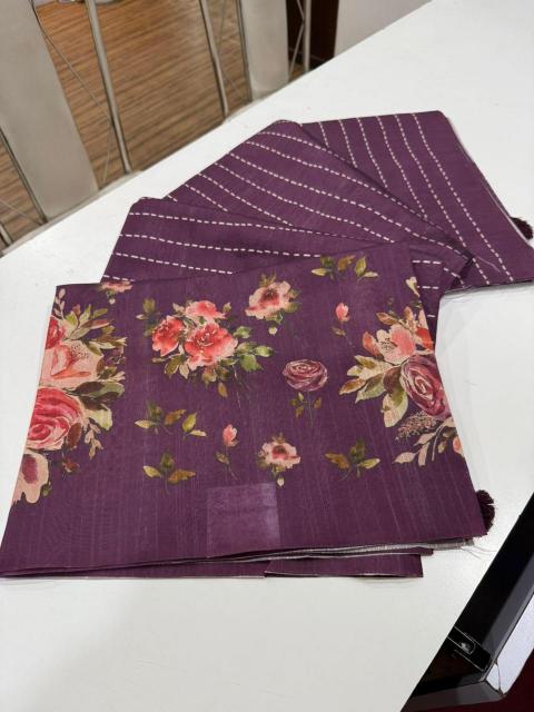 Dazira smooth tussar Bulk saree suppliers