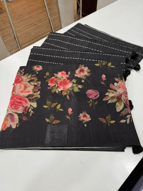 Dazira smooth tussar Bulk saree suppliers