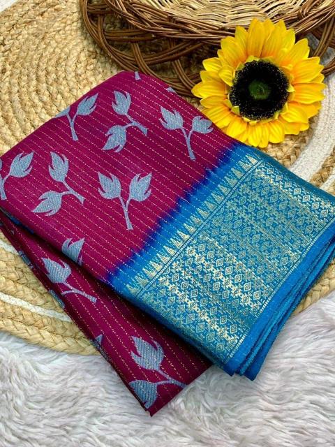 Dazira SOFT DOLA SILK Saree wholesalers in Pune