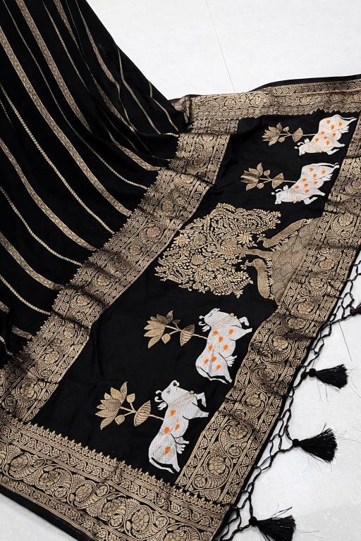 Dazira Soft Khadi Georgette Silk Bulk saree suppliers in Kolkata