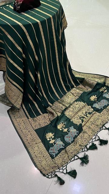 Dazira Soft Khadi Georgette Silk Bulk saree suppliers in Kolkata
