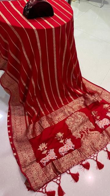 Dazira Soft Khadi Georgette Silk Bulk saree suppliers in Kolkata