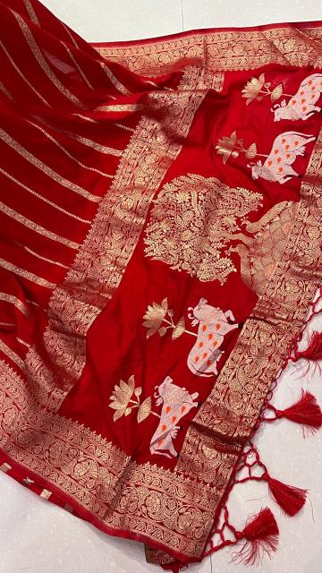 Dazira Soft Khadi Georgette Silk Bulk saree suppliers in Kolkata