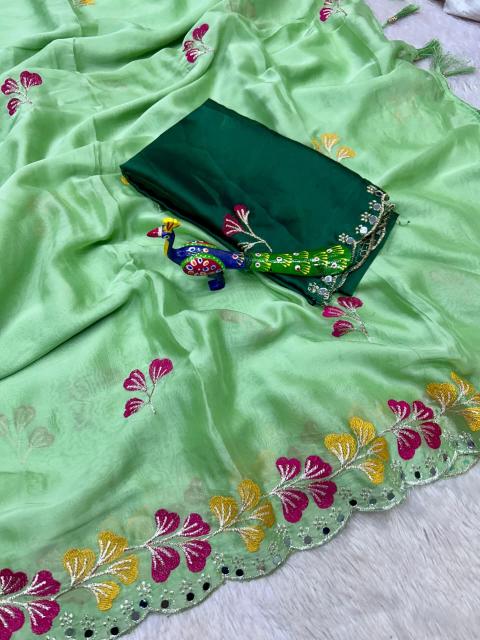 Dazira Soft Rangoli silk Wholesale saree dealers in Pune