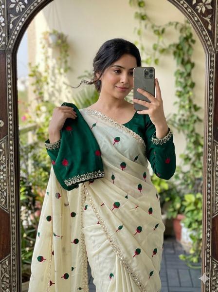 Dazira Soft Rangoli silk Wholesale saree manufacturer