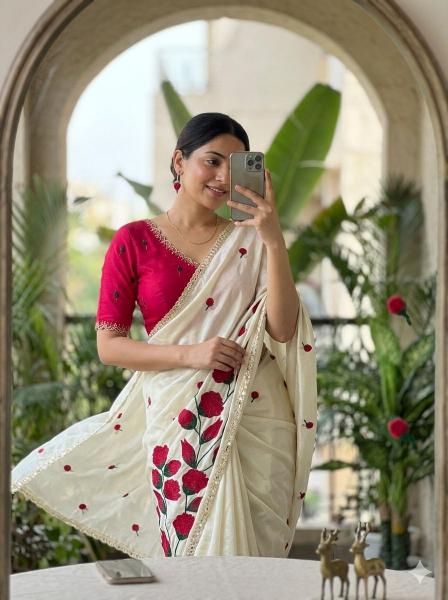 Dazira Soft Rangoli silk Wholesale saree manufacturer