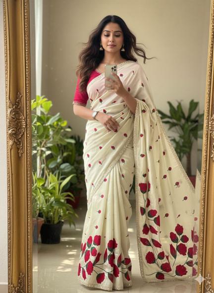 Dazira Soft Rangoli silk Wholesale saree manufacturer