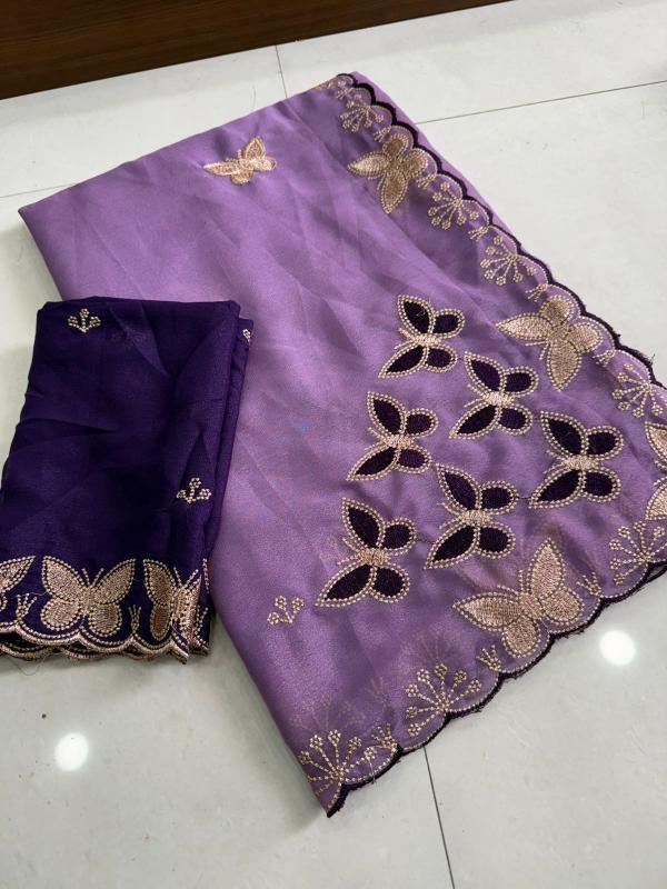 Dazira Star Georgette Multi Indian saree wholesale suppliers