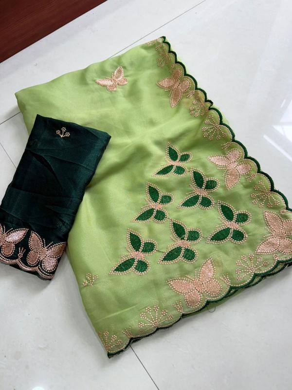 Dazira Star Georgette Multi Indian saree wholesale suppliers