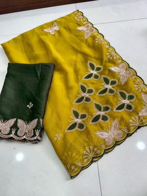 Dazira Star Georgette Multi Indian saree wholesale suppliers