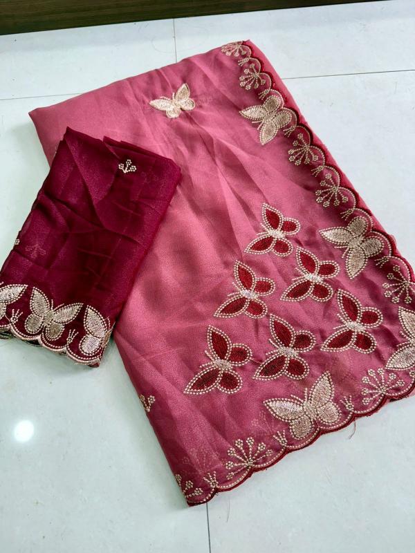 Dazira Star Georgette Multi Indian saree wholesale suppliers