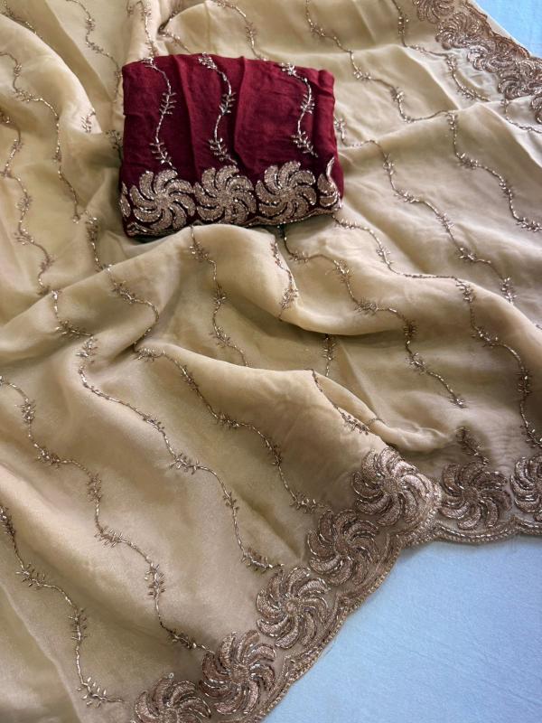 Dazira Star Georgette Sequence Wholesale saree suppliers in Ahmedabad
