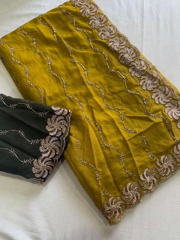 Dazira Star Georgette Sequence Wholesale saree suppliers in Ahmedabad