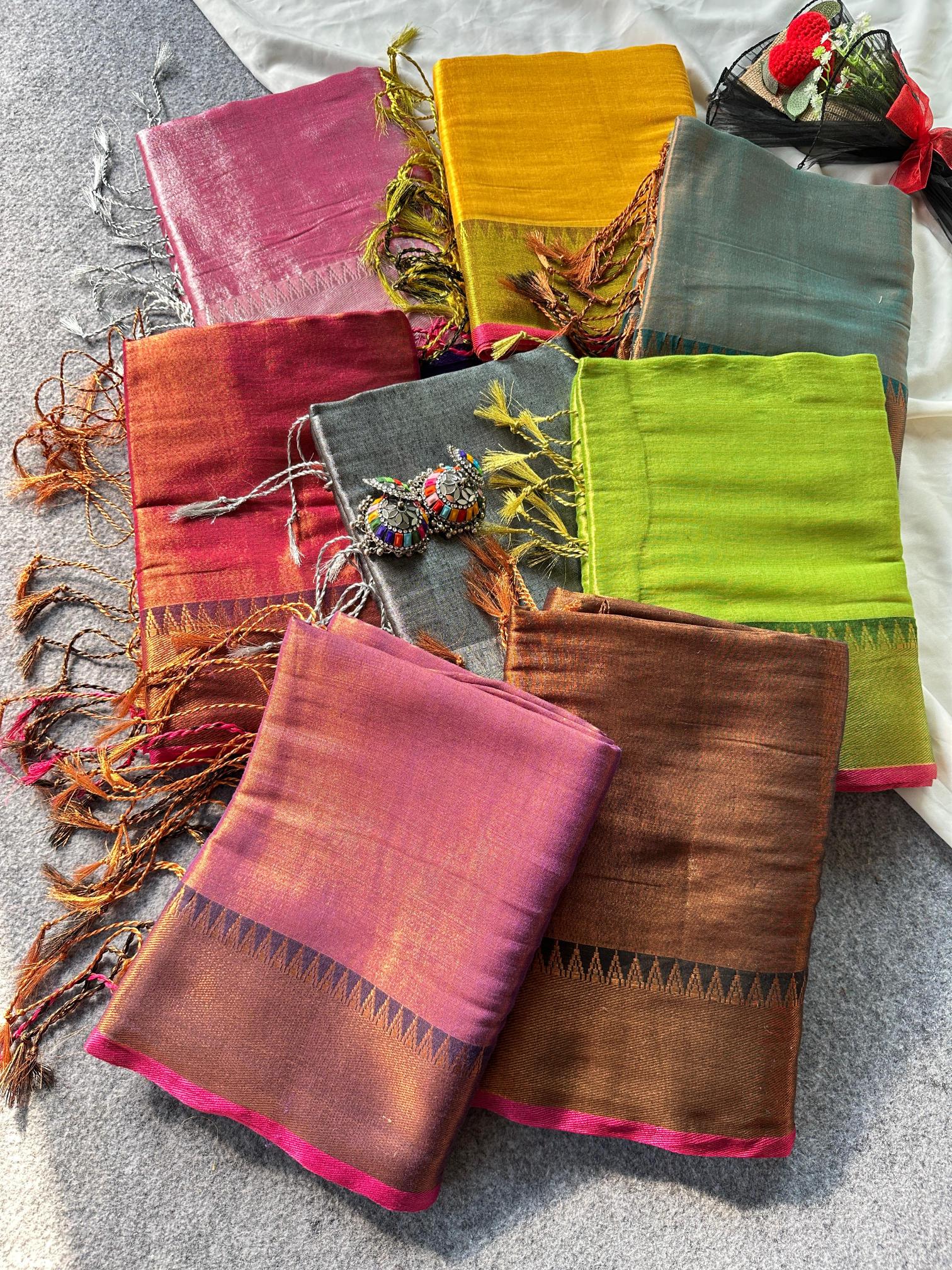 Dazira tissut boder Saree wholesale dealers in Surat
