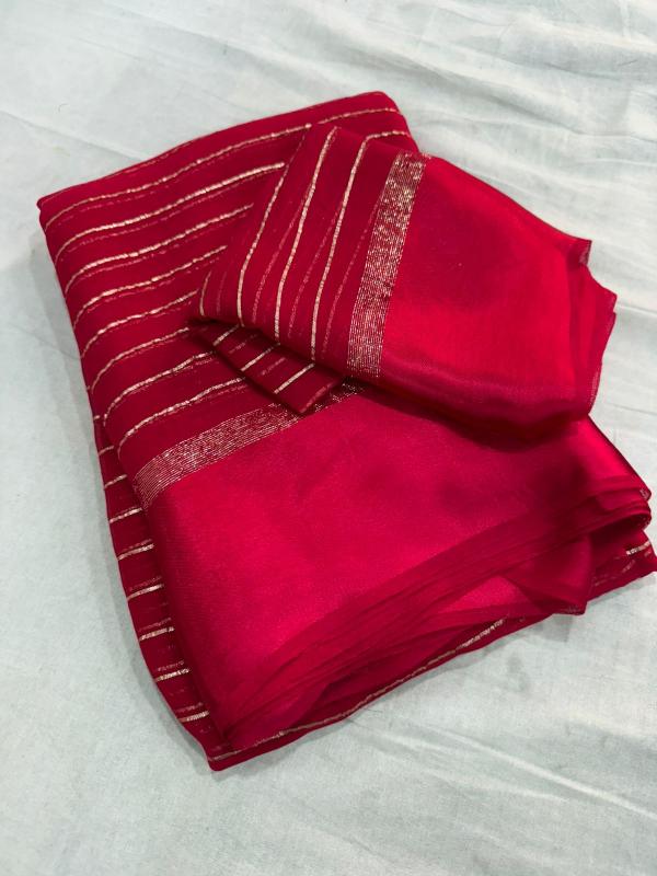 Dazira Viscose Georgette Surat saree market