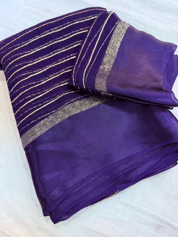 Dazira Viscose Georgette Surat saree market