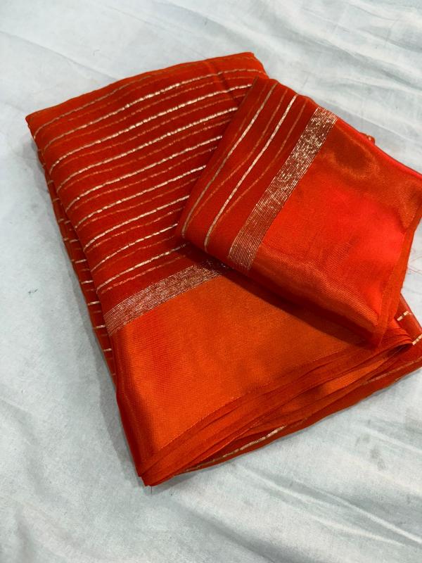 Dazira Viscose Georgette Surat saree market