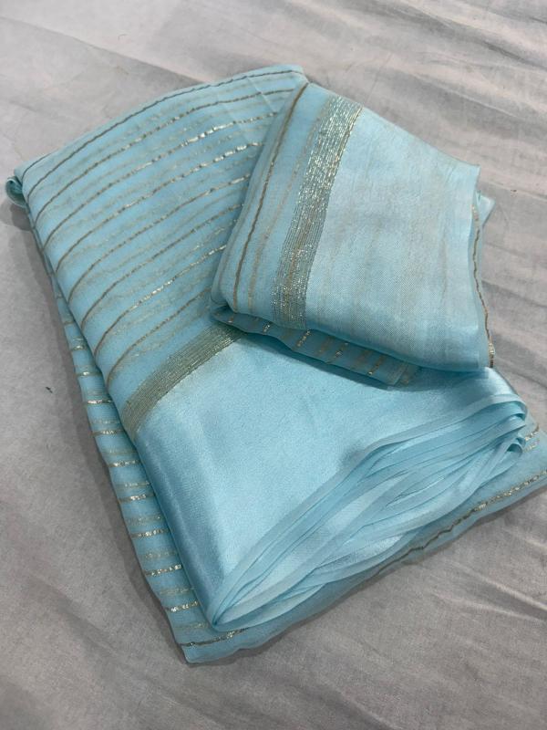 Dazira Viscose Georgette Surat saree market