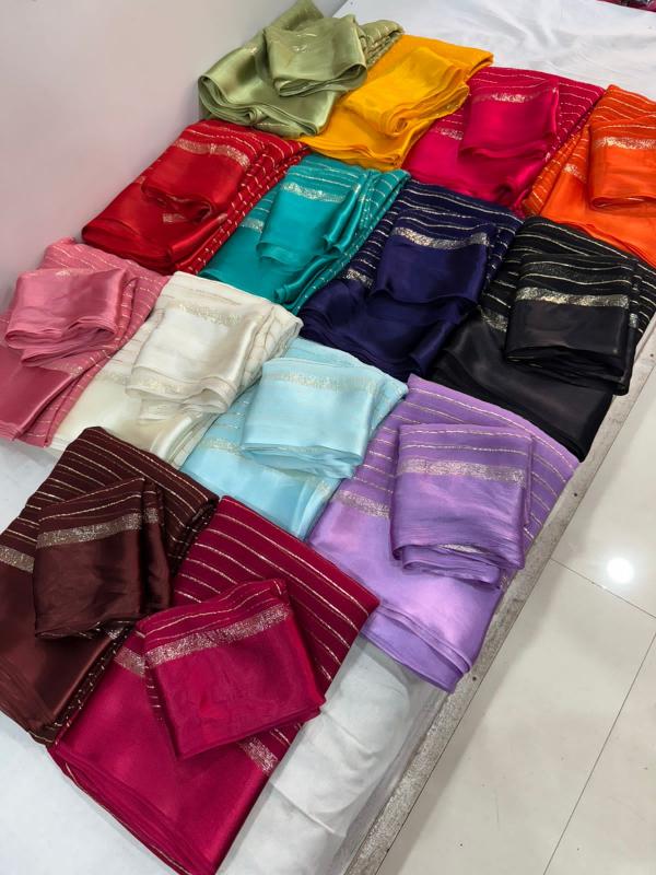 Dazira Viscose Georgette Surat saree market