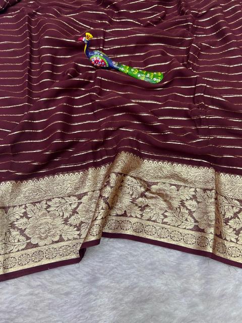 Dazira Viscose Georgette Wholesale saree online