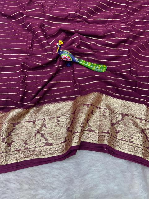 Dazira Viscose Georgette Wholesale saree online