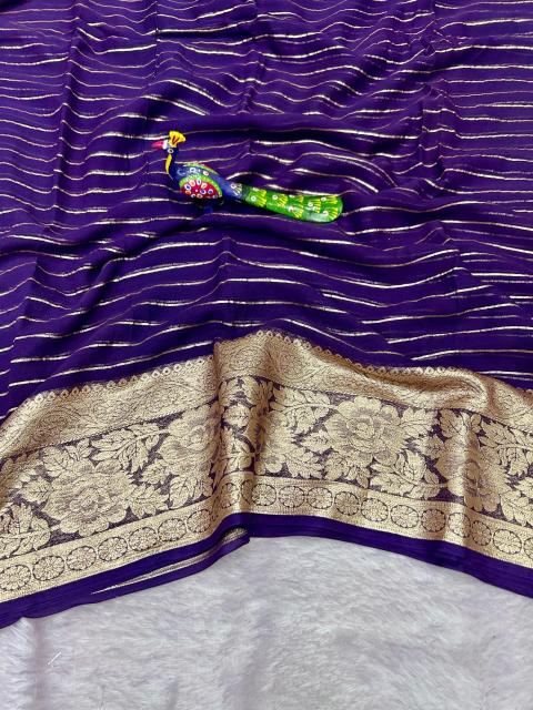 Dazira Viscose Georgette Wholesale saree online