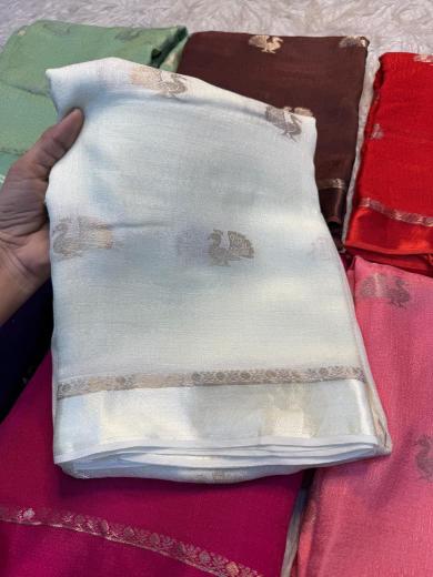 Dazira  Viscose Khadi silk Wholesale saree suppliers in Surat