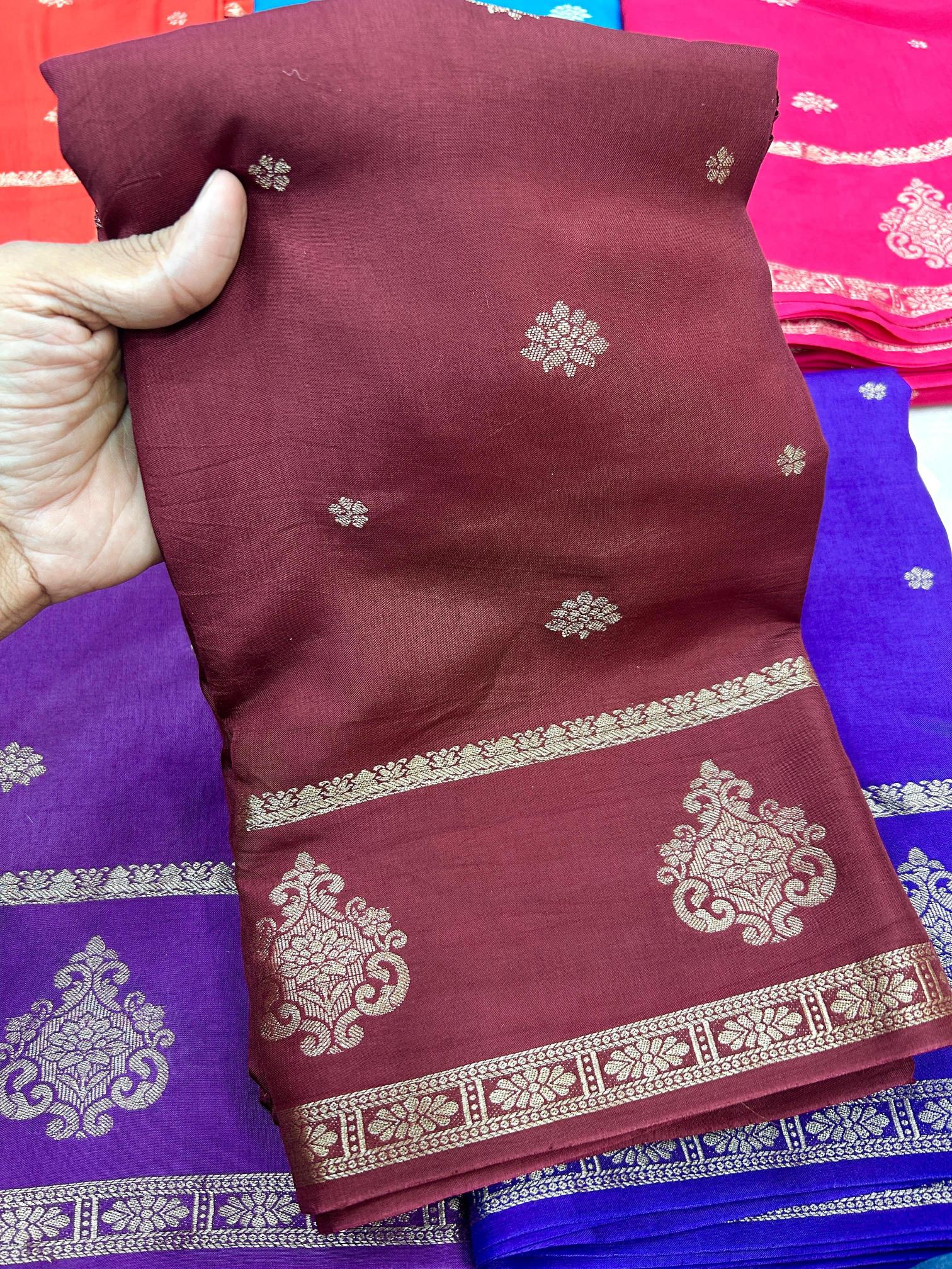 Dazira Viscose Muslin Silk Wholesale saree shops in Mumbai