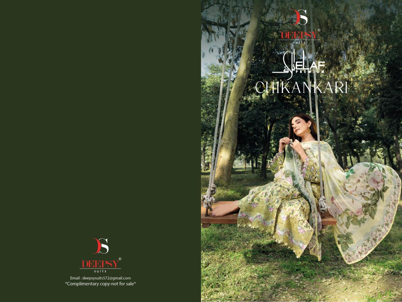 DEEPSY SUITS ELAF  CHIKANKARI Surat Salwar Kameez Wholesale Market