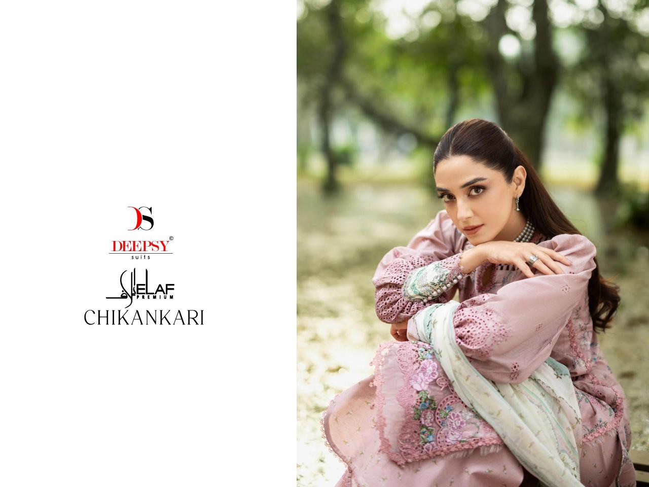 DEEPSY SUITS ELAF  CHIKANKARI Surat Salwar Kameez Wholesale Market