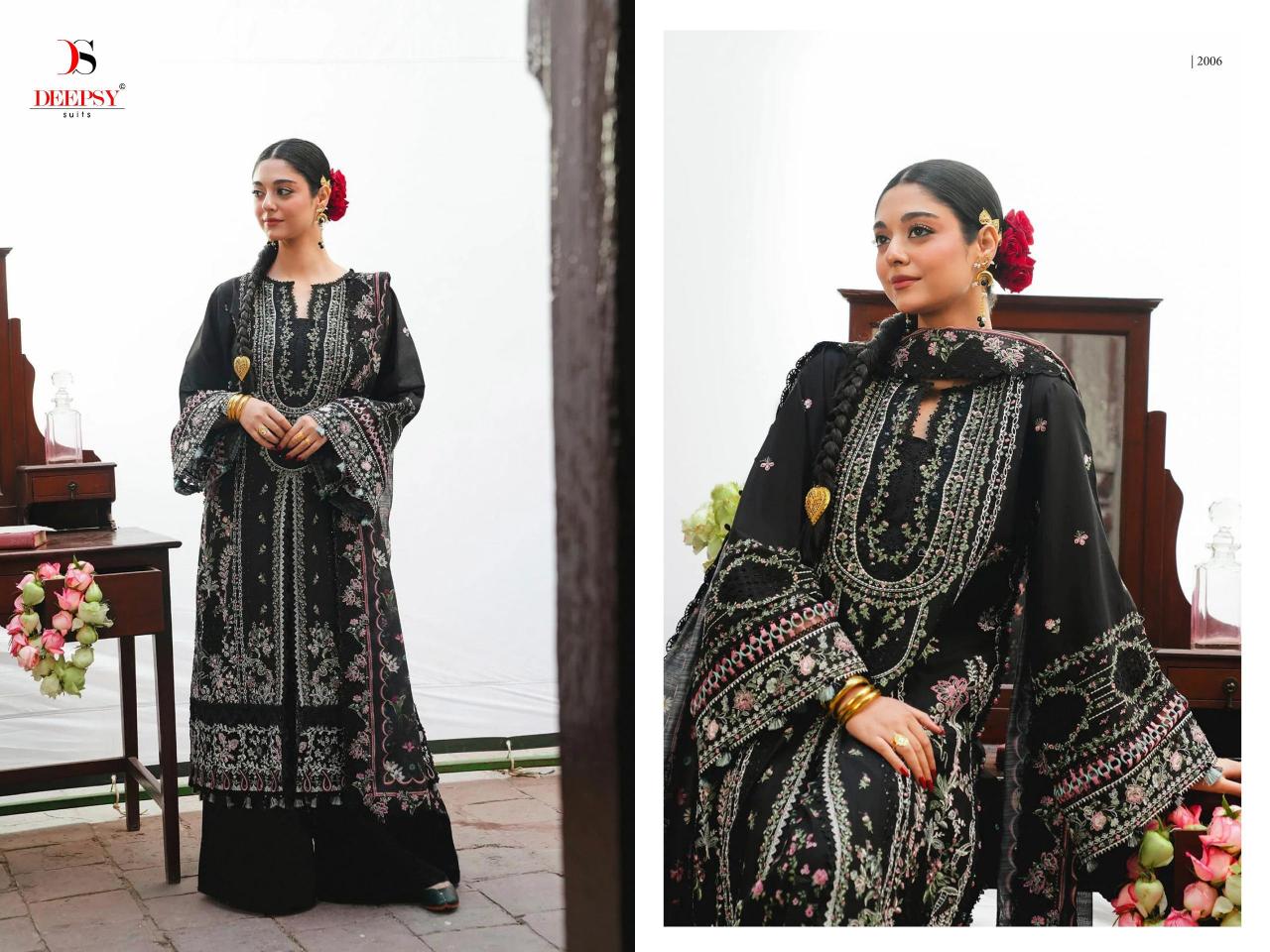 DEEPSY SUITS ELAF  Premium-5 Luxury Lawn Wholesale salwar suits supplier in Delhi